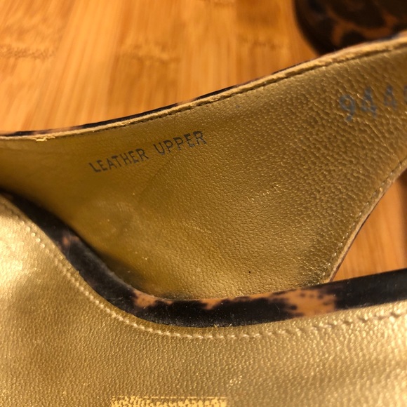 J.Crew Patent Leather Leopard Print Heels  8 1/2 - Picture 11 of 14